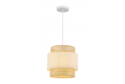 Loftslampe ABRA, 6168, AC220-240V, 50/60Hz, 1*E27, max.40W, IP20, gns. 40 cm, fløde