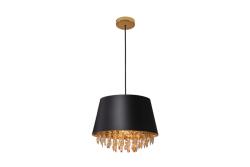 Loftlampe NESTO, 5994, AC220-240V, 50/60Hz, 1*E27, max.40W, IP20, gns. 30 cm, sort/guld