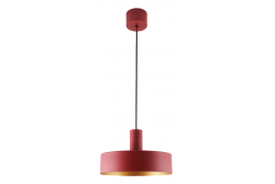 Loftslampe SELVIA II, 5518, max. 250V, 50/60Hz, 1*E27, max.40 W, IP20, gns. 30 cm, rød