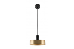 Loftlampe SELVIA II, 6072, max. 250V, 50/60Hz, 1*E27, max.40 W, IP20, gns. 30 cm, guld-sort