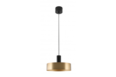 Loftlampe SELVIA II, 6072, max. 250V, 50/60Hz, 1*E27, max.40 W, IP20, gns. 30 cm, guld-sort