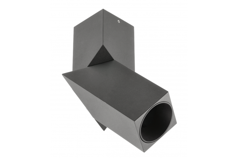 VIRGO loftslampe, max. 250V, 50/60Hz, 57x57x152mm, IP20, max. 20W, Firkantet, Sort