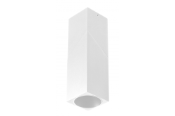 VIRGO loftslampe, max. 250V, 50/60Hz, 57x57x152mm, IP20, max. 20W, Kvadratisk, Hvid