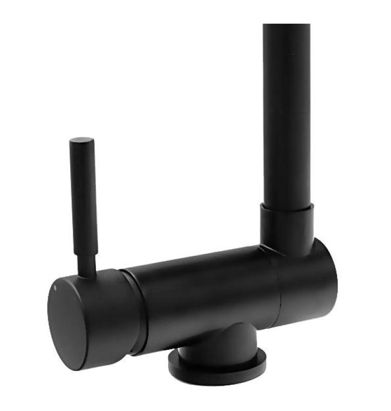 Graniteland Serenity Køkkenarmatur Sort med Sammenklappelig Tud 1208969533