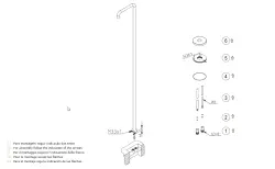 Waterevolution Flow poolbruser bruserstolpe kun koldt vand gun metal børstet T145GME