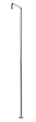 Waterevolution Flow bruserstang med blandingsknap light gold T146WGE