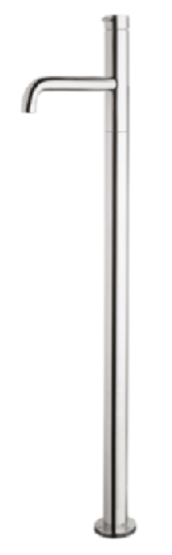 Waterevolution Flow fritstående badekarsarmatur pistolmetal T134GME