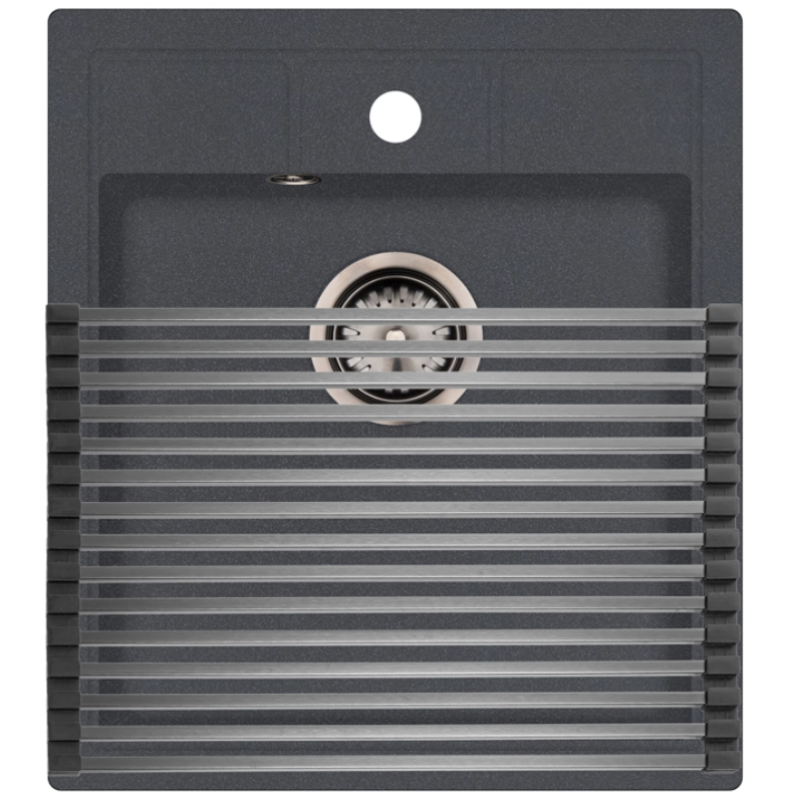 Ausmann Turt Krom Rulleunderlag til og over vasken 28x45 cm 1208969723