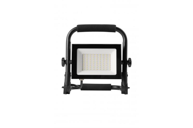 NELI Bærbar Spotlight, LED, 50W, 4500lm, 6400K, AC220-240V, IP65, 1,5m kabel