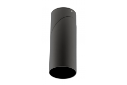 Loftlampe VIRGO, max. 250V, 50/60Hz, 57x152mm, IP20, max. 20W, Rund, Sort