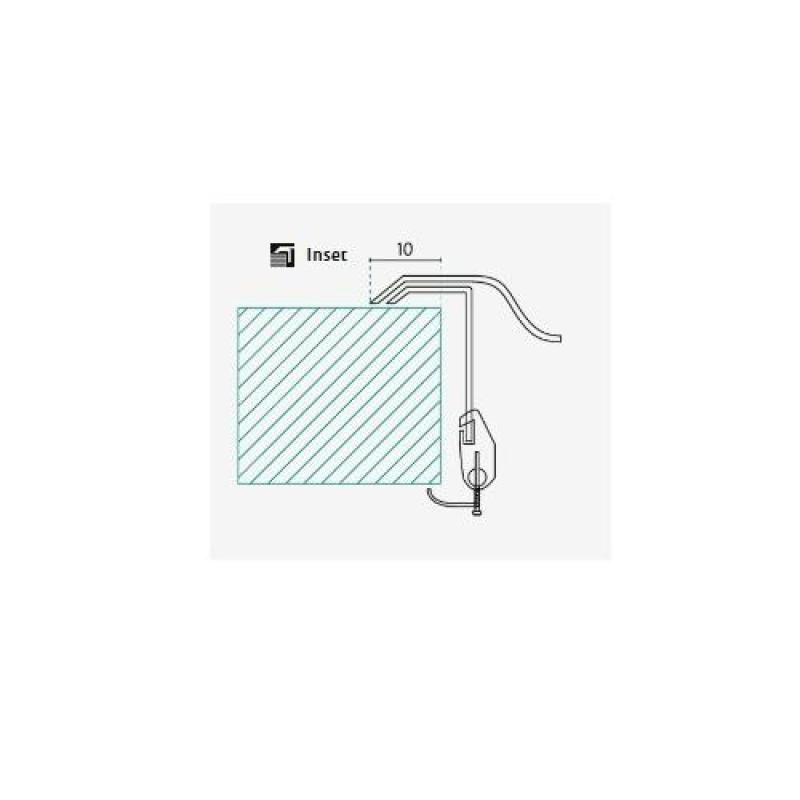 Halifax RVS Double Sink Built-in 80x45 cm 1208970060