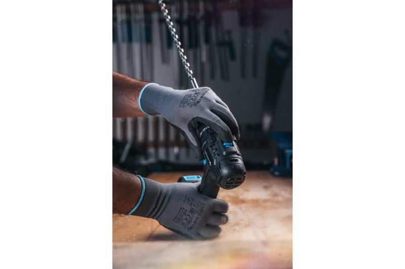 HÖGERT kraftfuld akku-skruetrækker 18V til træ og metal