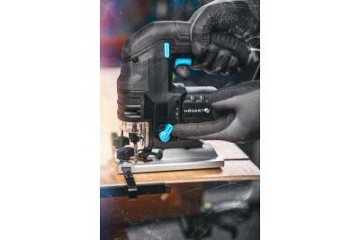 HÖGERT akku-stiksav, 18V, anti-vibrationshåndtag - uden batteri