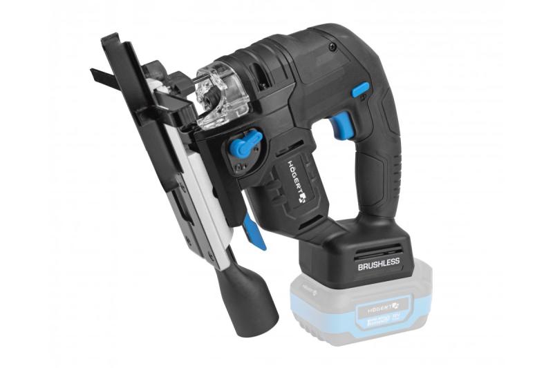 HÖGERT akku-stiksav, 18V, anti-vibrationshåndtag - uden batteri