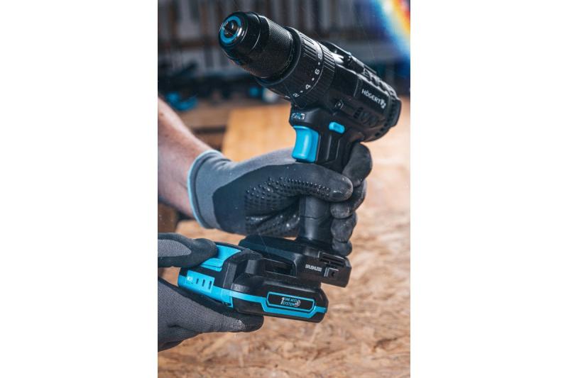 HÖGERT genopladeligt batteri 2 Ah 18 V