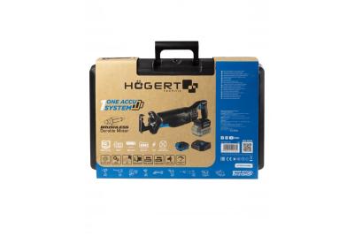 HÖGERT batteri-rundsavssæt, 18V, børsteløs, batteri, oplader, tilbehør