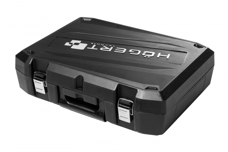 HÖGERT batteri-rundsavssæt, 18V, børsteløs, batteri, oplader, tilbehør