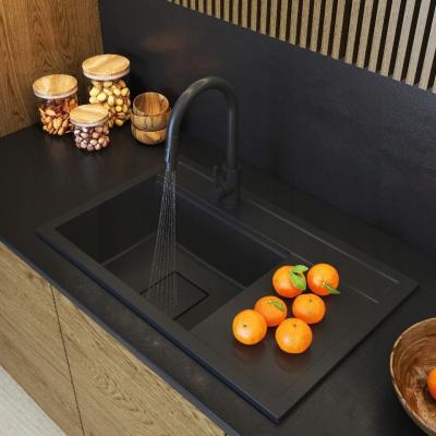 Graniteland Seta Granit Sort Vask Overbygning 80x50 cm 1208970624