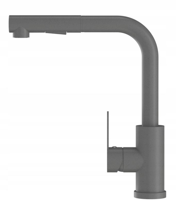 Graniteland Celeste Køkkenarmatur Grå med Udtrækkelig Tud og Dobbelt-Funktion Håndbruser 1208970663