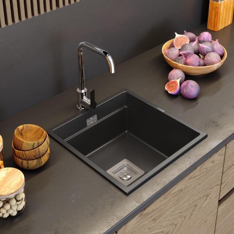 Graniteland Stellar Køkkenarmatur Krom med svingbar tud 1208970667