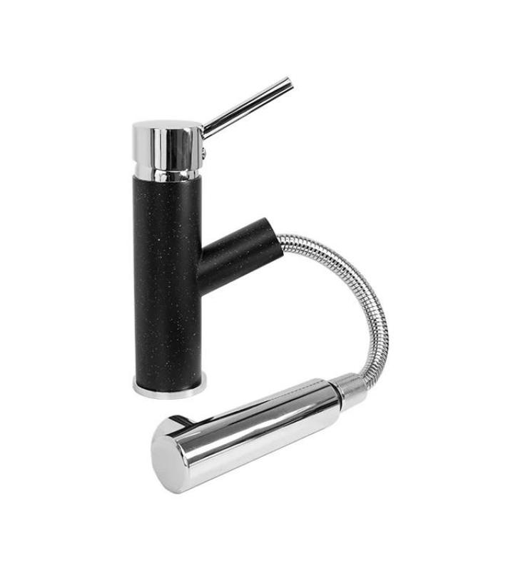 Graniteland Ceres Køkkenarmatur Arduin hardsten look med Udtrækkelig Tud og Dobbelt-Funktion Håndbruser 1208970706