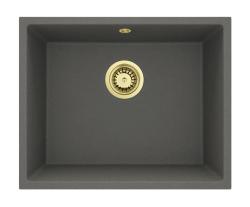 GraniteMy Universal Granit Grå, mørk Vaske 50x40 cm Overflade, Underbygning og Fladbygning med Guld Prop 1208970756