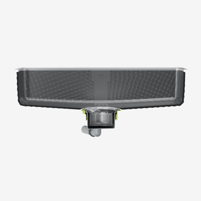 Franke Maris Quiet MQX 110.82 RVS Stor Vask 820x424 mm Undermontering 122.0694.476