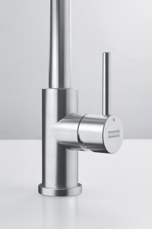 Franke Smart Glenda Kitchen Faucet Swiveling Spout Stainless Steel 115.0706.985