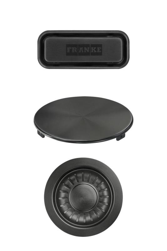 Franke Maris farvesæt Afvandingsæt Gun Metal 1208970839