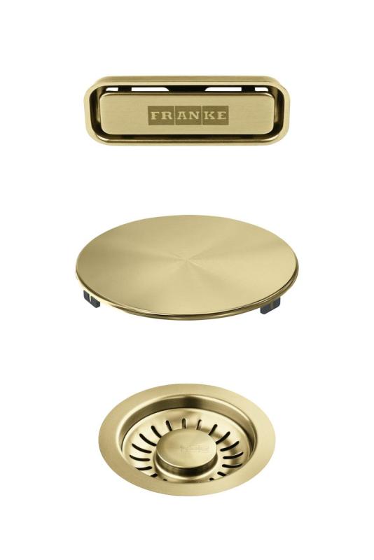 Franke Maris farvesæt Afløbssæt Guld 1208970845