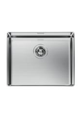 Foster Phantom Slimline Rustfrit Stål Vask 50x40cm Undermontering til keramiske bordplader 1208971122