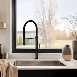Pure.Sink Exclusivo RVS vask 50x40 cm 10mm radius underbygning, planbygning og overbygning PEX5040-02
