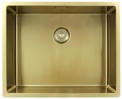 Pure.Sink Exclusivo Gylden vask 50x40 cm 10mm radius underbygning, fladbygning og overbygning PEX5040-60