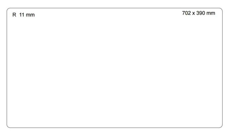 Quadri Newport II Dobbel Sort Granit Undermonteret Vask 702 x 390 mm med Kobberprop 1208971376