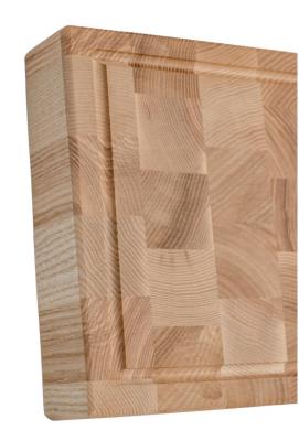 Woodsea Woodstone Ash S - Ask Træ Skærebræt Kvadratisk 20x20cm 1208971526