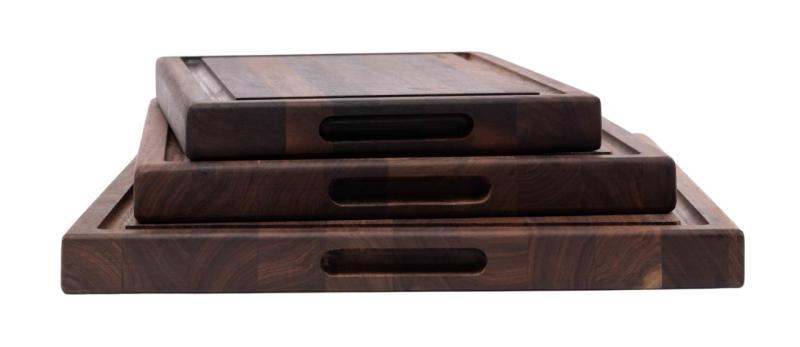 Woodsea Butcher Groove M - Valnød Træ Skærebræt med saft rille 50x38 cm 1208971535