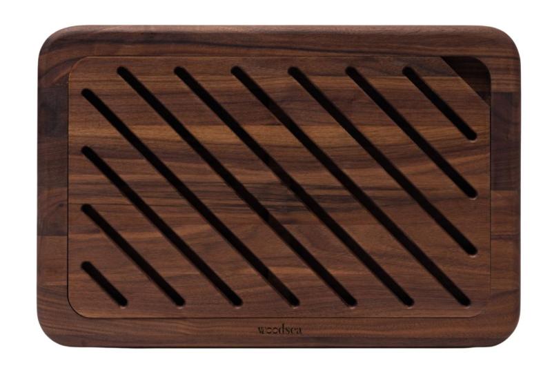 Woodsea Brød Valnød - Træ Brødplade Valnød 45x30cm 1208971537