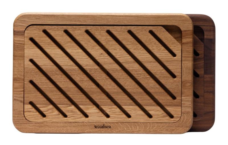 Woodsea Brød Oak - Egtræ Brødbræt Eg 45x30cm 1208971538