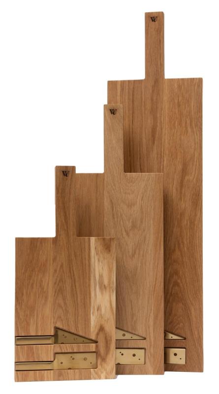 Woodsea Ost Oak L - Eg Træ Ostebord 75x20cm 1208971557