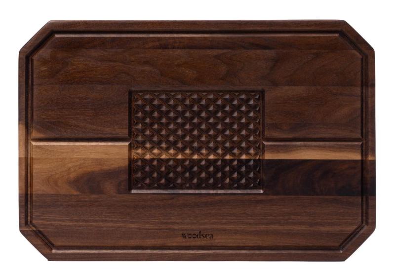 Woodsea Castle Steak - Valnødtræ Steak skære- og serveringsbræt 45x30 cm 1208971569