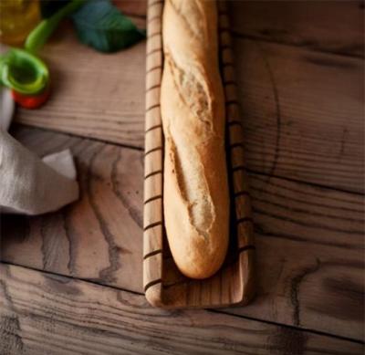Woodsea Boardette - Asketræ Fransk baguette skære- og serveringsbræt 640x100 mm 1208971570
