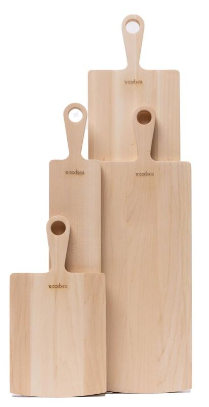 Woodsea Pine Natural S - Ahorntræ skærebræt 20x38cm 1208971572