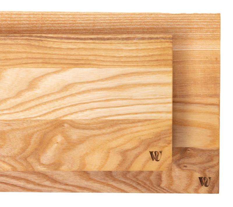 Woodsea Sushi S- Asketræ Sushi bræt med valnød ben 30x12 cm 1208971584