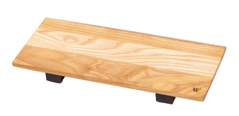 Woodsea Sushi S- Asketræ Sushi bræt med valnød ben 30x12 cm 1208971584