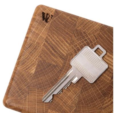 Woodsea End Grain Oak - Egetræs Nøgleholder 9x9 cm 1208971600
