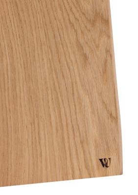 Woodsea Serving S - Eg serveringsplade 55x17 cm med læderhåndtag 1208971615