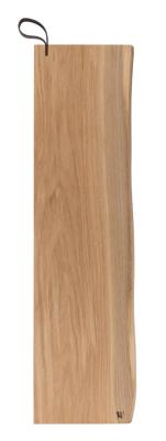 Woodsea Serving L - Eg Serveringsbræt 70x17 cm med læderhåndtag 1208971616