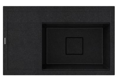 Graniteland Seta Granit sort arduin Hardsten Vaske til overflademontage 80x50 cm 1208971619