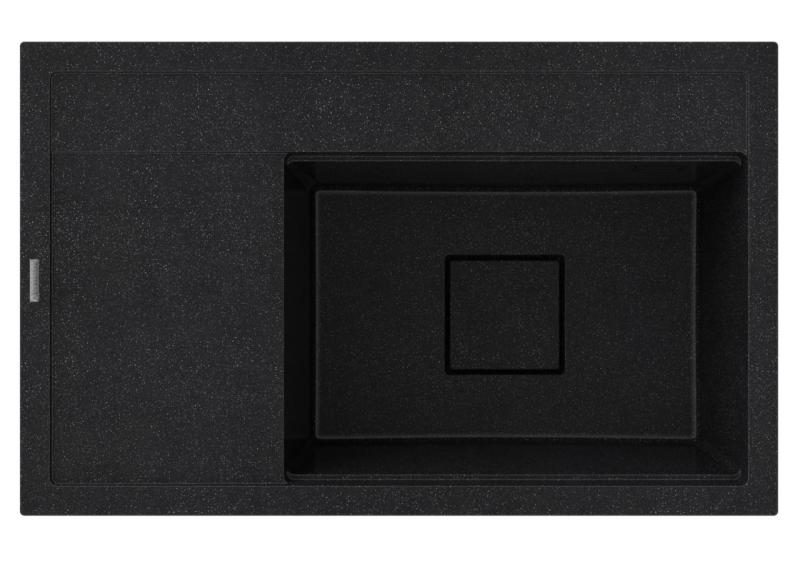 Graniteland Seta Granit sort arduin Hardsten Vaske til overflademontage 80x50 cm 1208971619