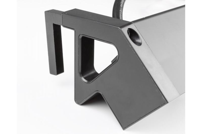 Møbelstik BASCO, 3xSCHUKO, USB A+C, kabel 1,5 m, sort